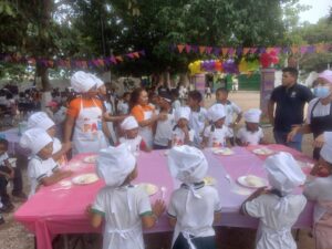 Estudiantes cocineros